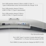 Écran Dell S3425DW 34″ incurvé WQHD, 120 Hz