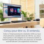 Écran Dell S3425DW 34″ incurvé WQHD, 120 Hz