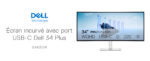 Écran Dell S3425DW 34″ incurvé WQHD, 120 Hz