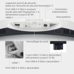 Écran Dell S3425DW 34″ incurvé WQHD, 120 Hz