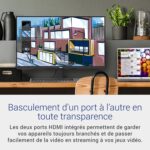 Écran Dell S3425DW 34″ incurvé WQHD, 120 Hz