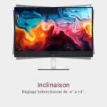 Écran Dell S3425DW 34″ incurvé WQHD, 120 Hz
