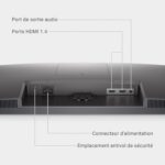 Écran Dell S3425DW 34″ incurvé WQHD, 120 Hz