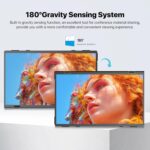 Écran portable double 18,5″ Full HD, 100 Hz, USB-C