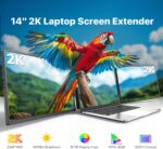 Écran portable double 18,5″ Full HD, 100 Hz, USB-C