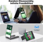 Écran portable double 18,5″ Full HD, 100 Hz, USB-C