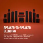 Enceinte centrale 150 W, Hi-Res Audio, 7 haut-parleurs