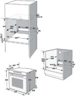 Four micro-ondes encastrable 34 L 2-en-1 convection