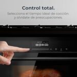 Four micro-ondes encastrable 34 L 2-en-1 convection