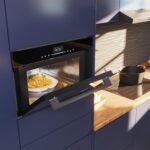 Four micro-ondes encastrable 34 L 2-en-1 convection