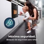 Four micro-ondes encastrable 34 L 2-en-1 convection