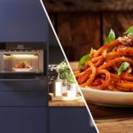 Four micro-ondes encastrable 34 L 2-en-1 convection