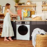 Lave-linge 9 kg 1400 tr/min,16 programmes, vapeur, moteur Inverter