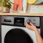 Lave-linge 9 kg 1400 tr/min,16 programmes, vapeur, moteur Inverter