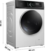 Lave-linge 10 kg Bolero Dresscode 10500 1400 tr/min Inverter Plus