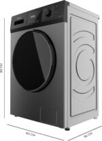 Lave-linge 9 kg 1400 tr/min,16 programmes, vapeur, moteur Inverter