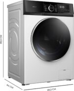 Lave-linge 10 kg Bolero Dresscode 10500 1400 tr/min Inverter Plus