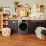 Lave-linge 9 kg 1400 tr/min,16 programmes, vapeur, moteur Inverter