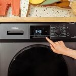 Lave-linge 9 kg frontal A – 1400 tr/min – vapeur SteamMax – 16 programmes