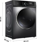 Lave-linge 10 kg Bolero Dresscode 10500 1400 tr/min Inverter Plus