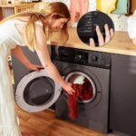 Lave-linge 9 kg 1400 tr/min,16 programmes, vapeur, moteur Inverter