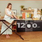 Lave-linge 9 kg 1400 tr/min,16 programmes, vapeur, moteur Inverter