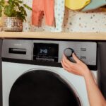 Lave-linge 9 kg 1400 tr/min,16 programmes, vapeur, moteur Inverter