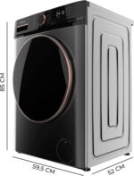 Lave-linge 10 kg frontal, 1400 tr/min