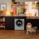 Lave-linge 9 kg 1400 tr/min,16 programmes, vapeur, moteur Inverter