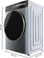 Lave-linge 10 kg autodose, 1400 tr/min, écran 10,3&Prime;, classe A