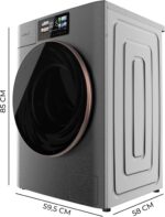 Lave-linge 10 kg autodose, 1400 tr/min, écran 10,3&Prime;, classe A