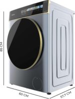 Lave-linge 10 kg autodose, 1400 tr/min, écran 10,3&Prime;, classe A