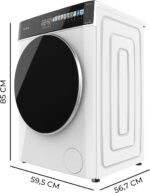 Lave-linge 10 kg autodose, 1400 tr/min, écran 10,3&Prime;, classe A