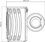 Lave-linge 6 kg 1000 tr/min avec eco-logic et 15 programmes
