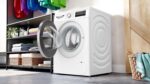 Lave-linge 8 kg encastrable 1400 tr/min affichage LED