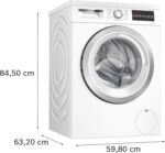 Lave-linge 8 kg encastrable 1400 tr/min affichage LED