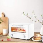 Mini four 12 L quartz 1000 W avec cuisson 70–230 °C