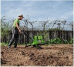 Motoculteur diesel 7CV VITO largeur 115 cm avec fraises et butteur