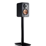 Enceintes bibliothèque Hi-Fi 80W paire 2 voies Bass Reflex pour salon et home cinéma