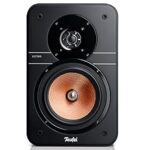 Enceintes bibliothèque Hi-Fi 80W paire 2 voies Bass Reflex pour salon et home cinéma