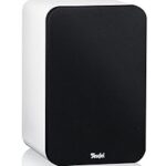 Enceintes bibliothèque Hi-Fi 80W paire 2 voies Bass Reflex pour salon et home cinéma