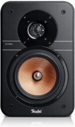 Enceintes bibliothèque Hi-Fi 80W paire 2 voies Bass Reflex pour salon et home cinéma