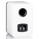 Enceintes bibliothèque Hi-Fi 80W paire 2 voies Bass Reflex pour salon et home cinéma