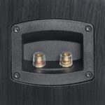 Enceintes bibliothèque Hi-Fi 80W paire 2 voies Bass Reflex pour salon et home cinéma