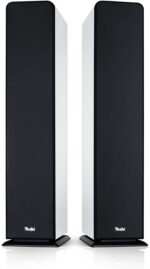 Enceintes colonnes Hi-Fi 3 voies 200W, woofers 165 mm, MDF blanc