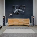 Enceintes colonnes Hi-Fi 3 voies 200W, woofers 165 mm, MDF blanc