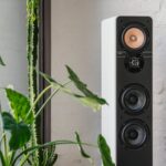 Enceintes colonnes Hi-Fi 3 voies 200W, woofers 165 mm, MDF blanc