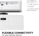 Projecteur SVGA 3800 ANSI lumens avec HDMI, 2×VGA et modes Eco