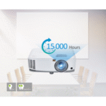 Projecteur SVGA 3800 ANSI lumens avec HDMI, 2×VGA et modes Eco