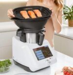 Robot cuiseur multifonction connecté 4,5 L, écran tactile 8″